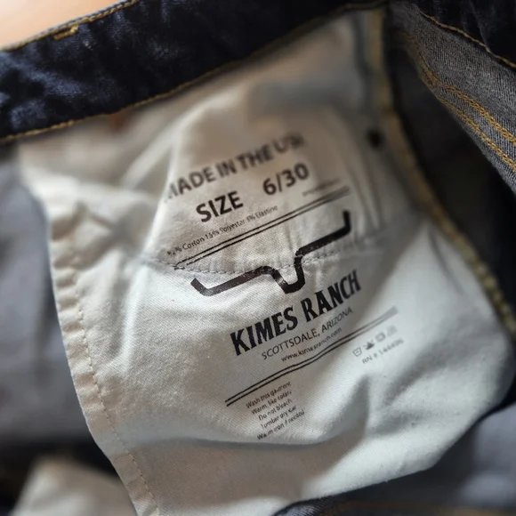 Kimes Ranch Sarah High-Rise Slim Bootcut Jeans | 6/30 | Dark Wash - Picture 9 of 12